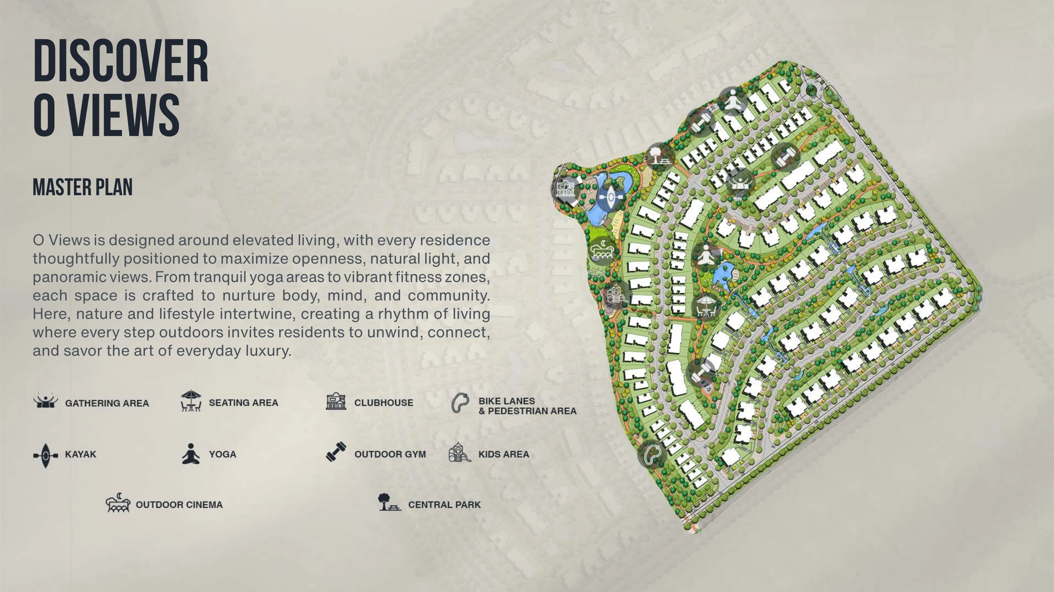 O West Project Masterplan Close-up